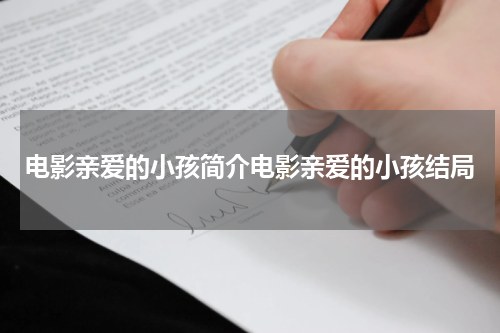 电影亲爱的小孩简介电影亲爱的小孩结局