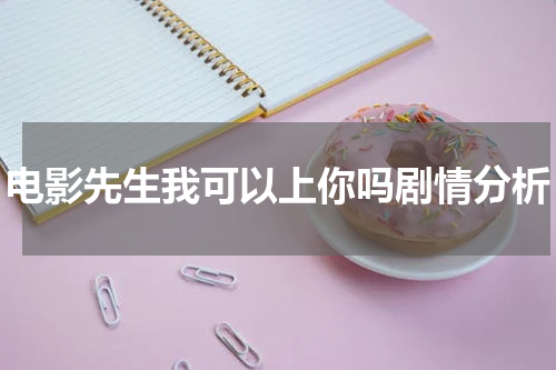 电影先生我可以上你吗剧情分析