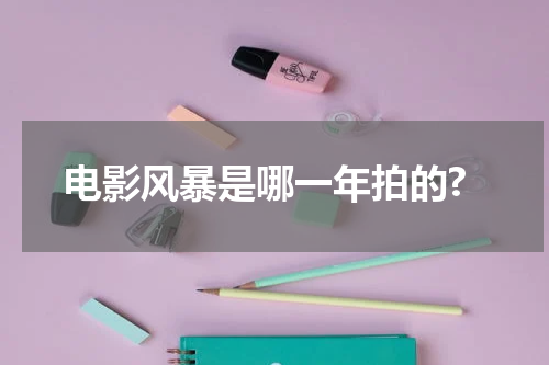电影风暴是哪一年拍的?