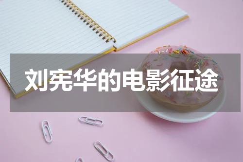 刘宪华的电影征途