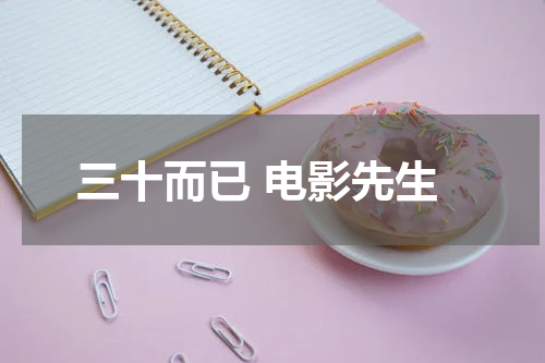 三十而已 电影先生
