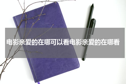 电影亲爱的在哪可以看电影亲爱的在哪看