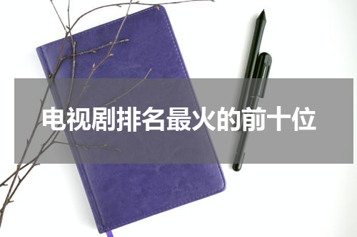 电视剧排名最火的前十位