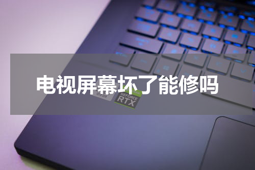 电视屏幕坏了能修吗