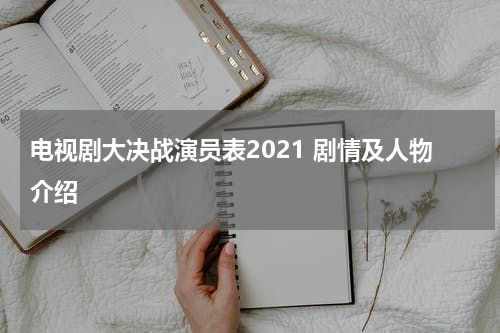 电视剧大决战演员表2021 剧情及人物介绍