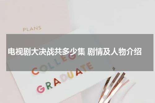 电视剧大决战共多少集 剧情及人物介绍
