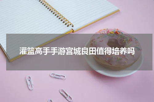 灌篮高手手游宫城良田值得培养吗