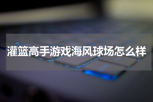 灌篮高手游戏海风球场怎么样