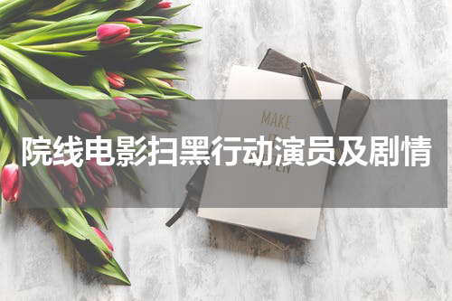 院线电影扫黑行动演员及剧情