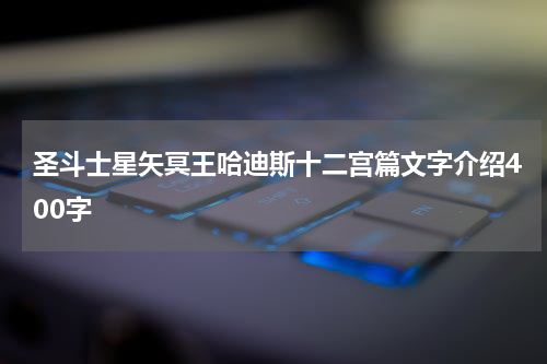 圣斗士星矢冥王哈迪斯十二宫篇文字介绍400字