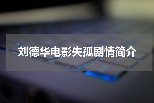 刘德华电影失孤剧情简介