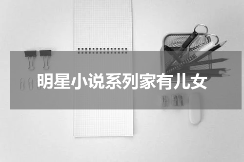 明星小说系列家有儿女