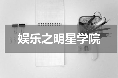 娱乐之明星学院
