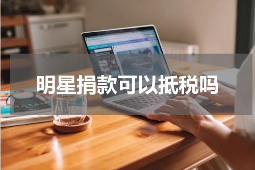 明星捐款可以抵税吗