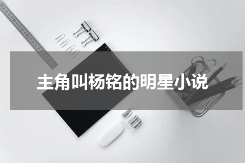 主角叫杨铭的明星小说
