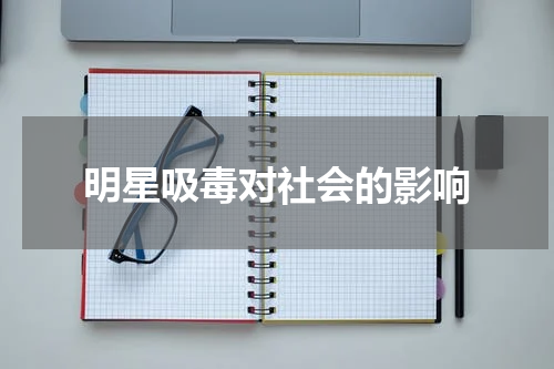 明星吸毒对社会的影响