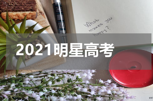 2021明星高考