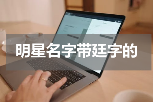明星名字带廷字的