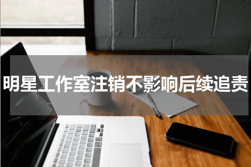 明星工作室注销不影响后续追责