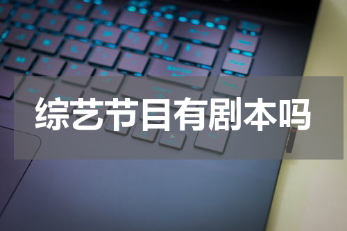 综艺节目有剧本吗