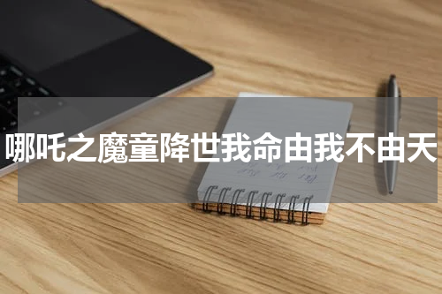 哪吒之魔童降世我命由我不由天