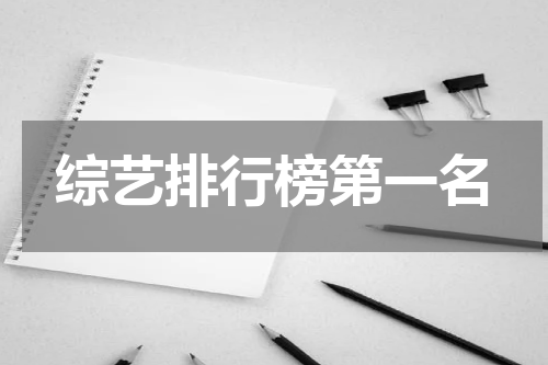 综艺排行榜第一名