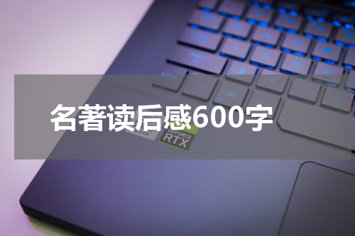 名著读后感600字
