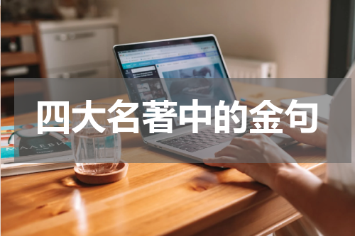 四大名著中的金句