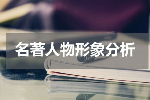 名著人物形象分析