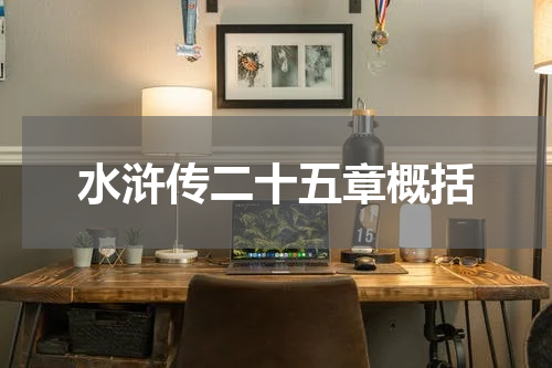 水浒传二十五章概括