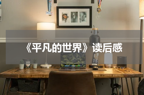 《平凡的世界》读后感