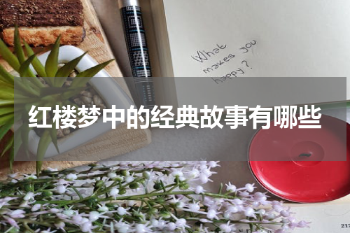 红楼梦中的经典故事有哪些
