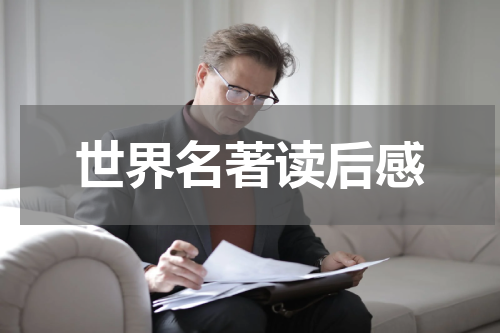 世界名著读后感
