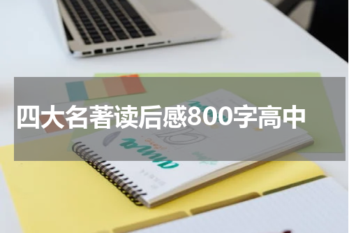 四大名著读后感800字高中