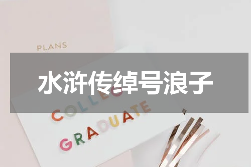 水浒传绰号浪子