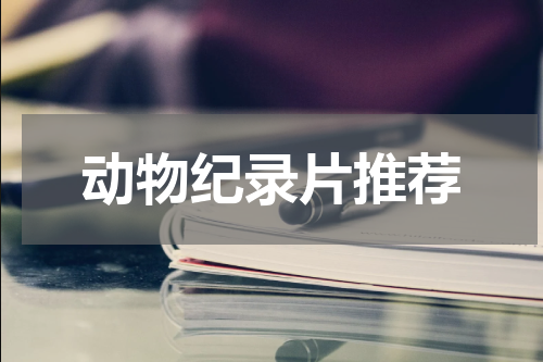 动物纪录片推荐