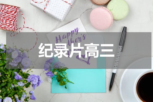 纪录片高三