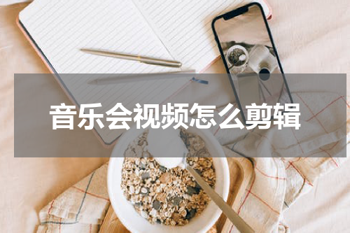 音乐会视频怎么剪辑