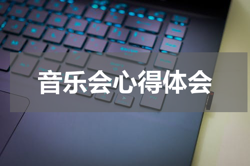 音乐会心得体会