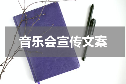 音乐会宣传文案
