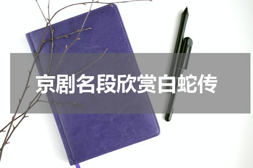 京剧名段欣赏白蛇传