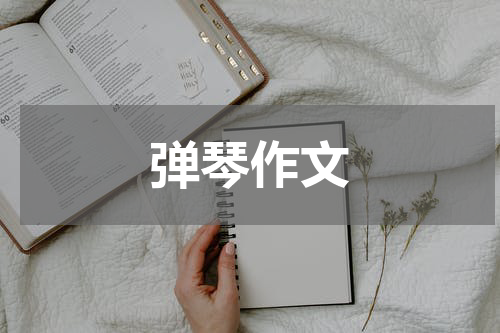弹琴作文