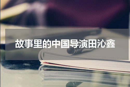故事里的中国导演田沁鑫