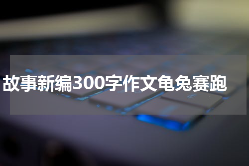 故事新编300字作文龟兔赛跑