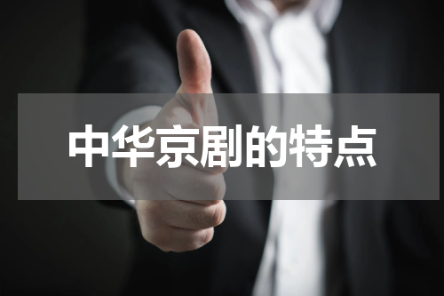 中华京剧的特点