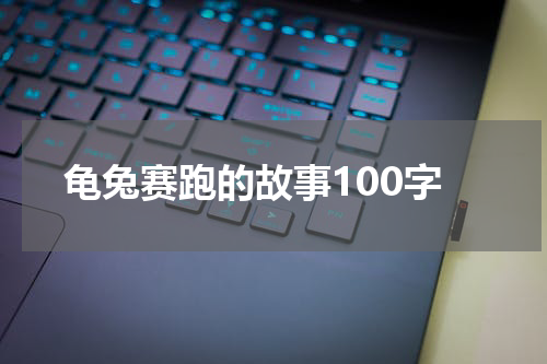 龟兔赛跑的故事100字