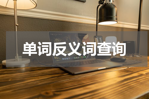 单词反义词查询