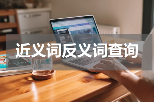 近义词反义词查询