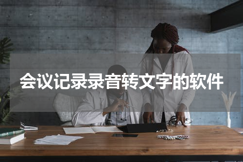 会议记录录音转文字的软件