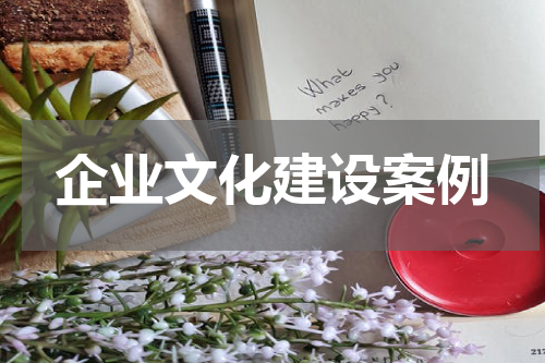企业文化建设案例